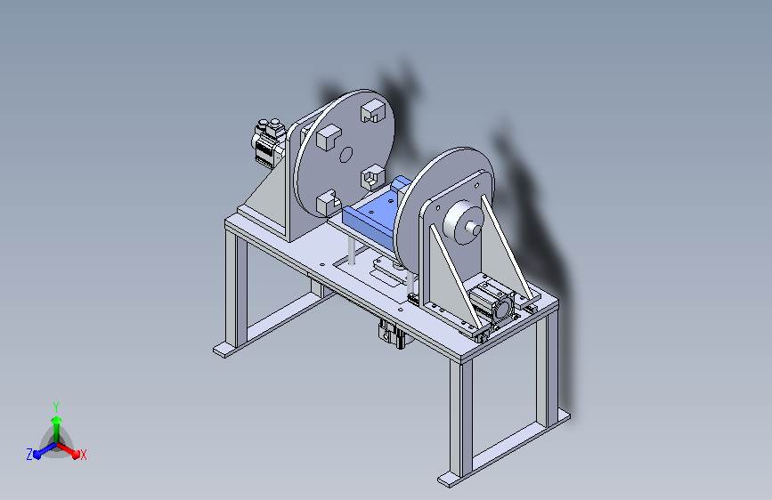 电池模组旋转换向机构