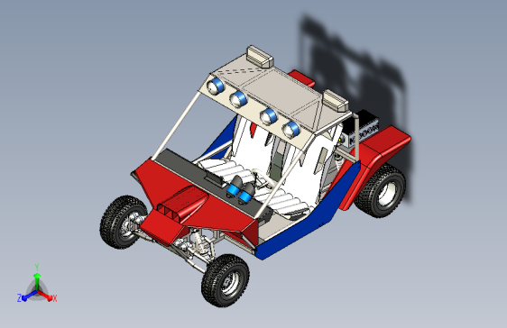 电动农夫越野车