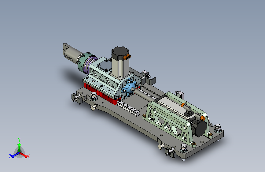 电化学处理振荡机3d模型