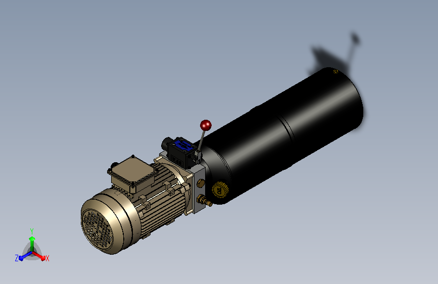 动力单元液压油缸