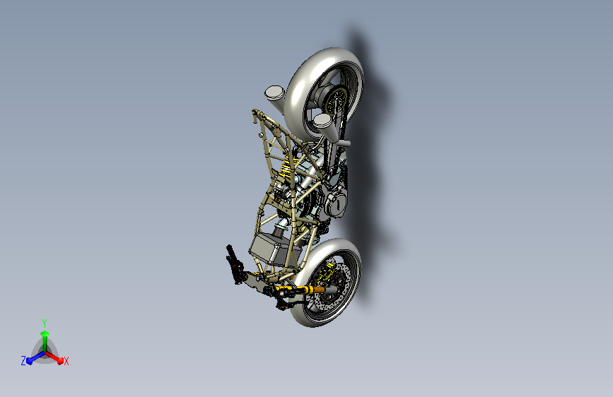 杜卡迪摩托车模型