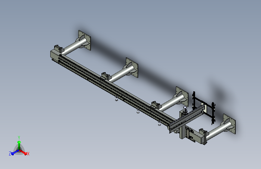 二轴移载上料机械手