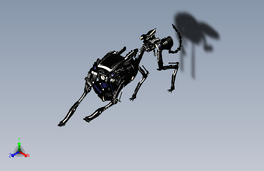 仿生机器狗模型