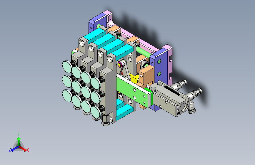 分距机构变距机构