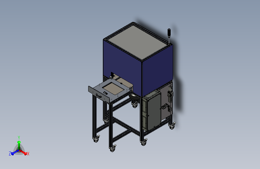 干燥机三维模型
