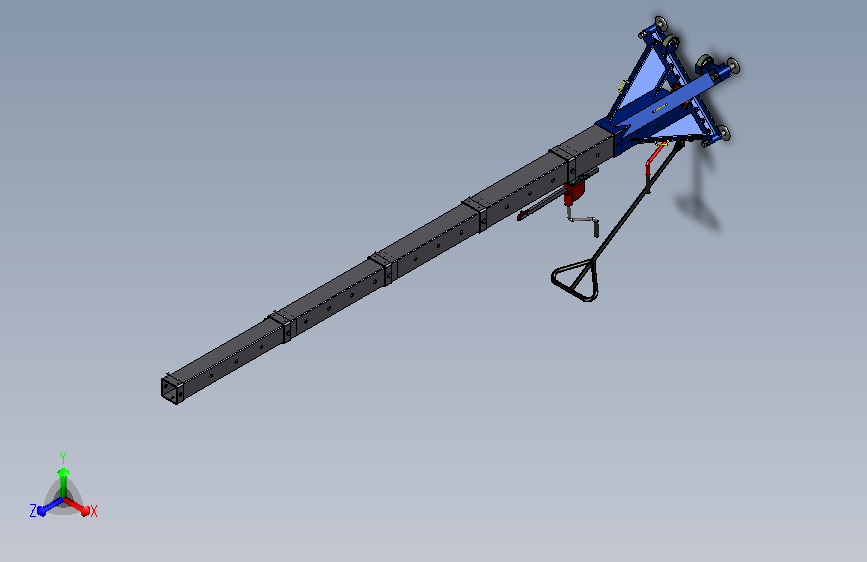 钢架钢柱维修提升装置