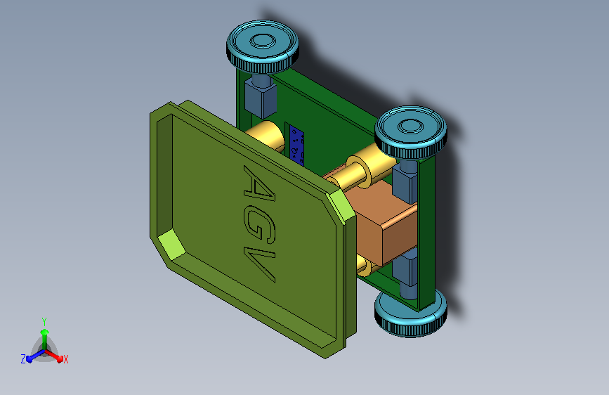 AGV小车磁导轨小车 1108701==wb20