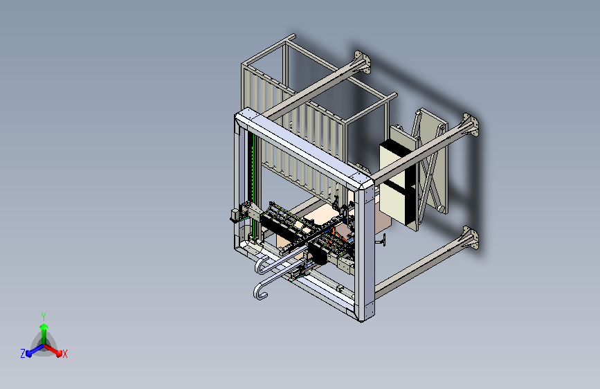 机器人平板下料设备