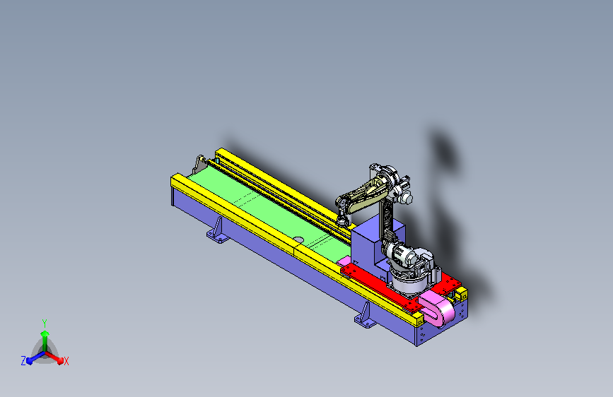 机器人平移滑台