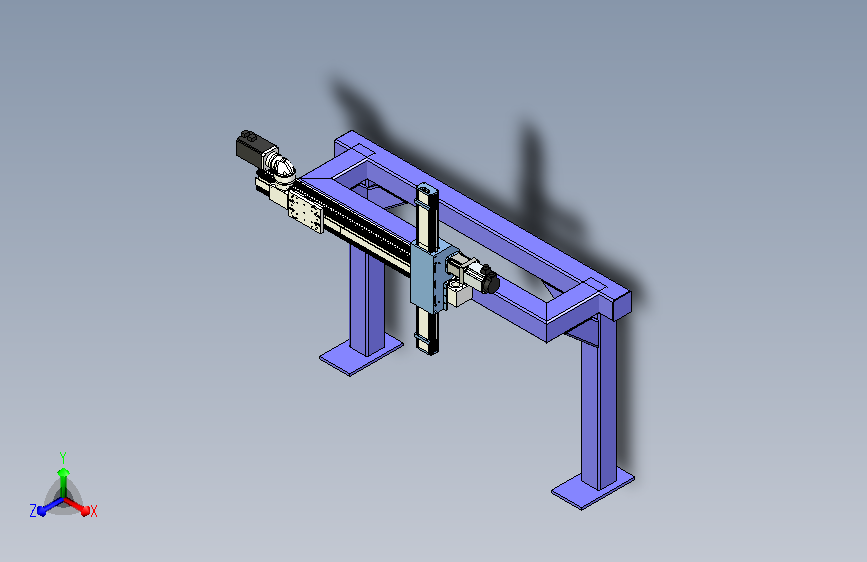 简单X、Z轴拼接 机械臂