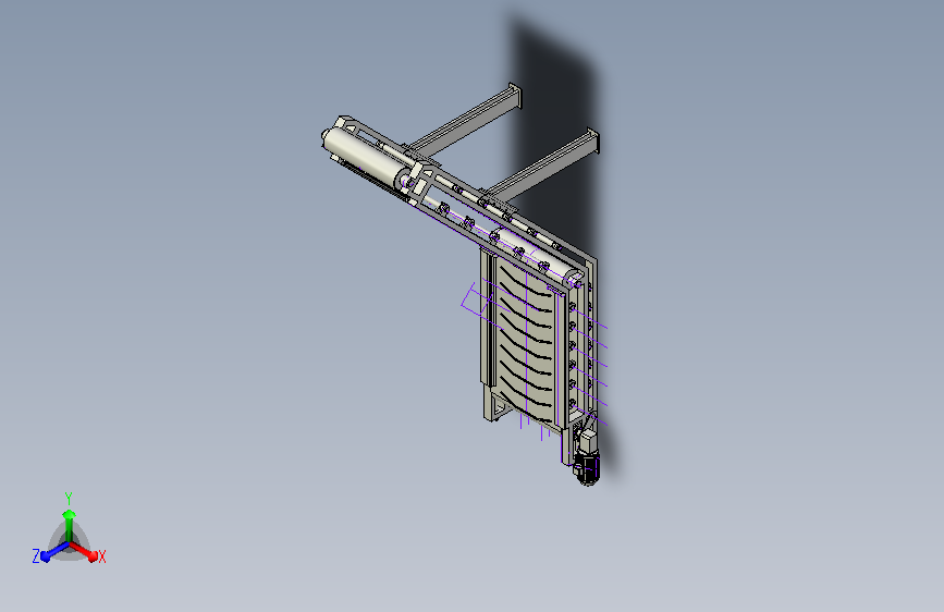角度高度可调节输送机