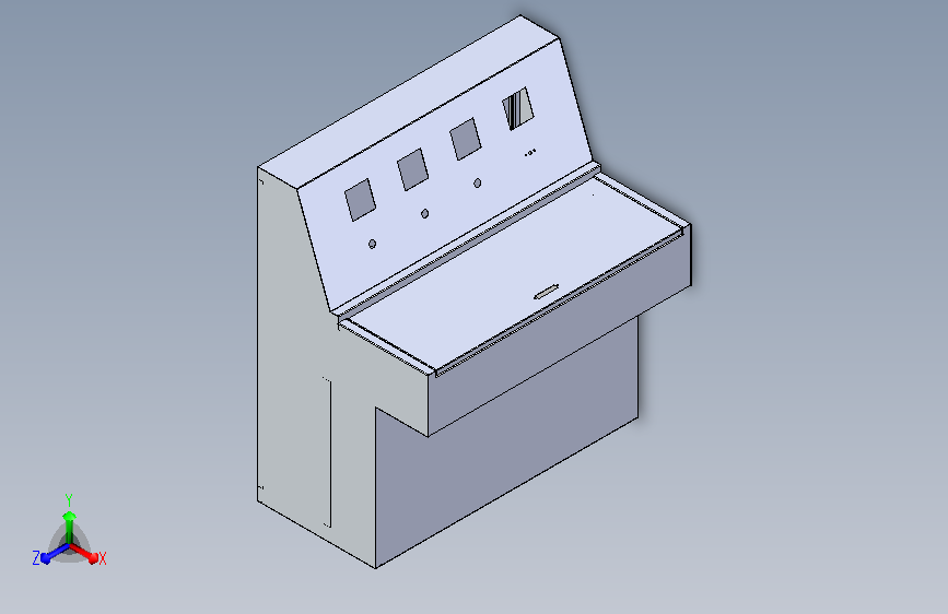 经典的控制台操作台 01