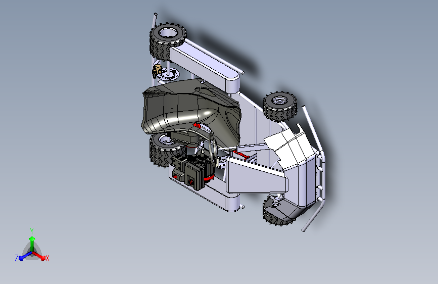 卡丁车catia模型