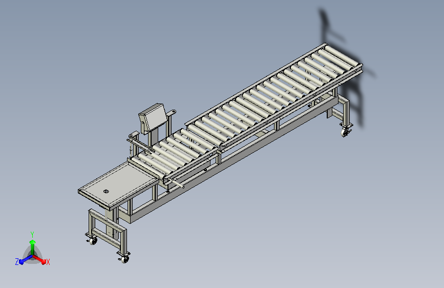 可调节滚筒检测生产线