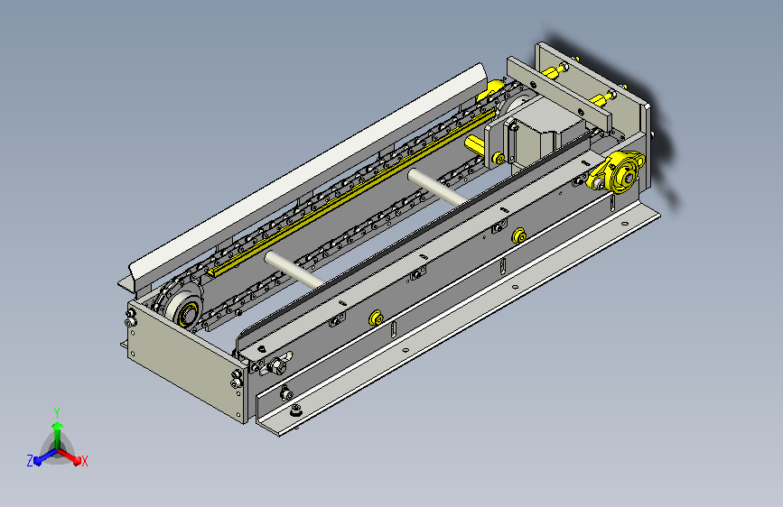 筐体传送链条输送机