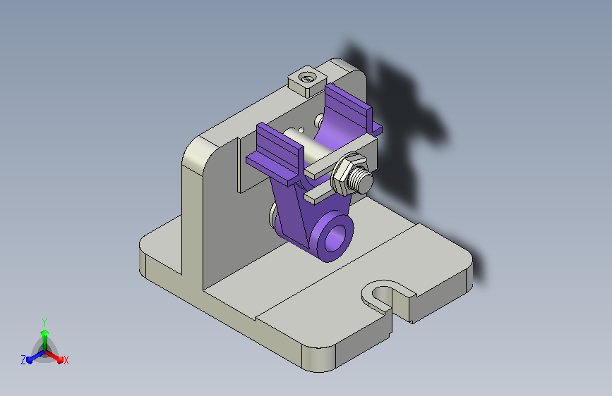 螺母夹紧机构铣床夹具