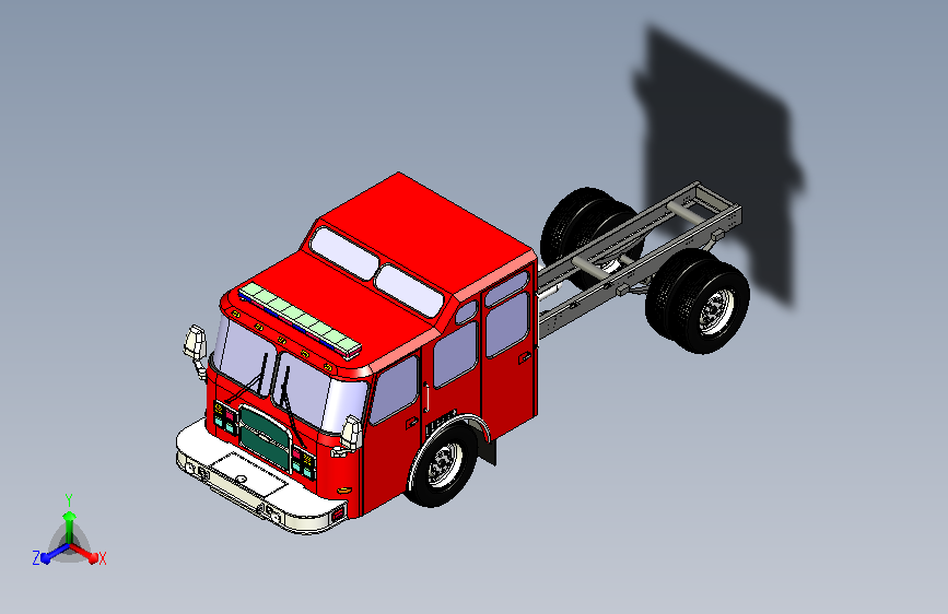 美国重型底盘卡车