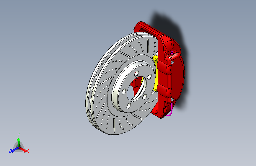 汽车前后鼓式制动器