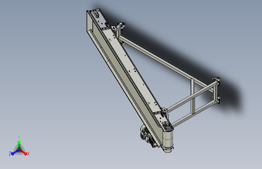 倾斜式皮带输送机 可移动