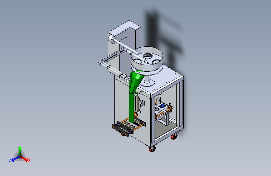 容积杯灌装封口机