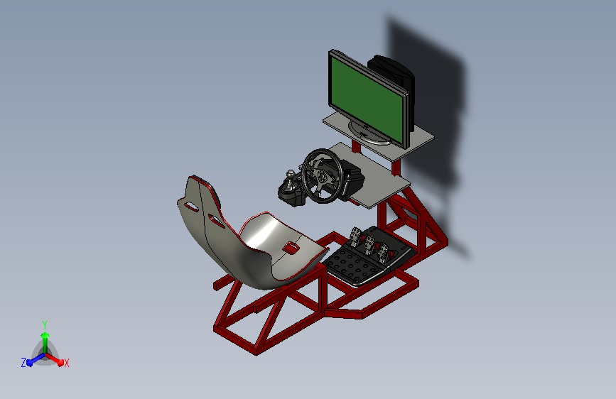 赛车模拟器设计模型