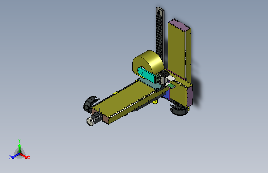 三轴取料机械手