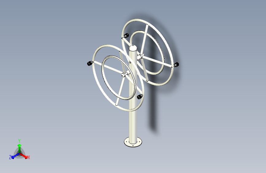 双肩关节训练器大转轮