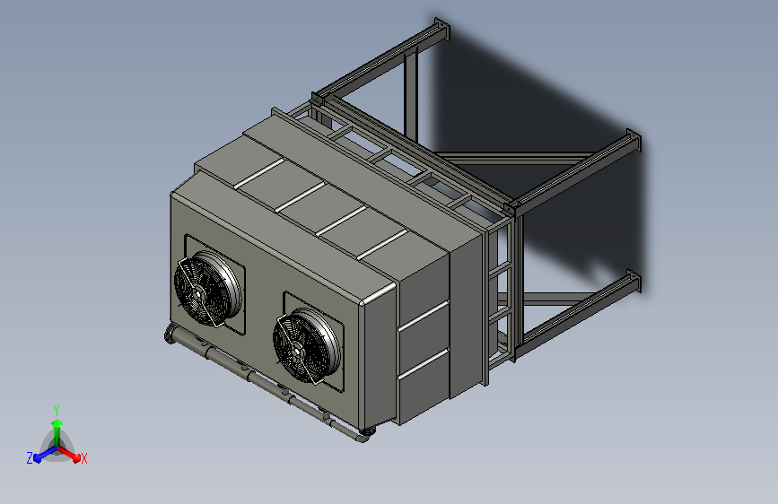 水冷机机组模型