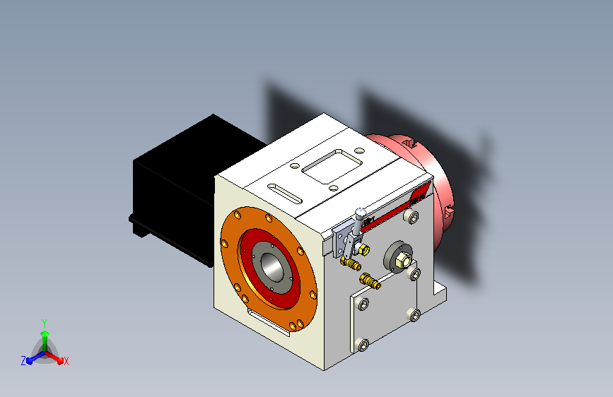 四轴旋转工作台