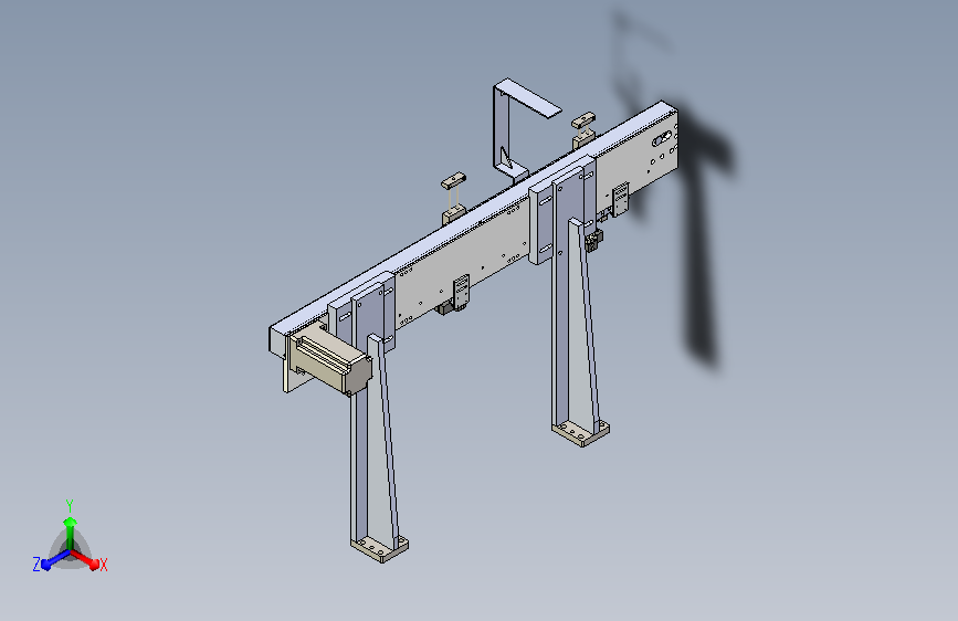 同步倍数取料机械手