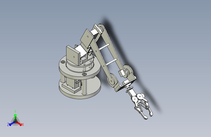 完整的机械臂图纸