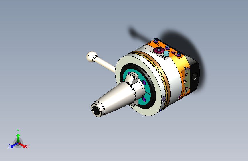 万能镗头（结构完整）