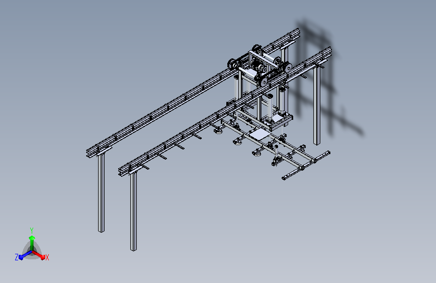 吸附式桁架机械手