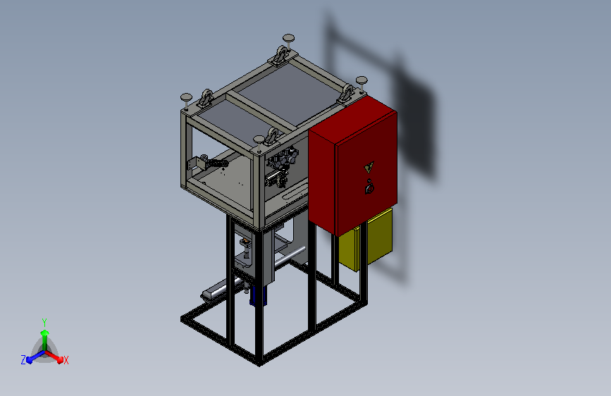 小型压装机模型设计