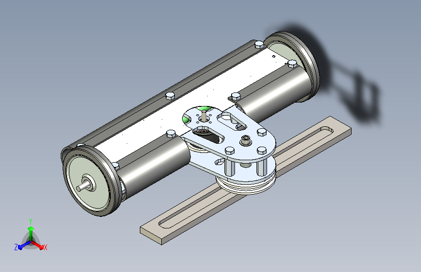 小型智能扫地机器人机构