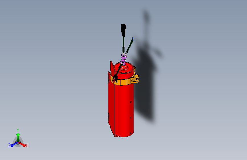 悬挂式超细干粉灭火器