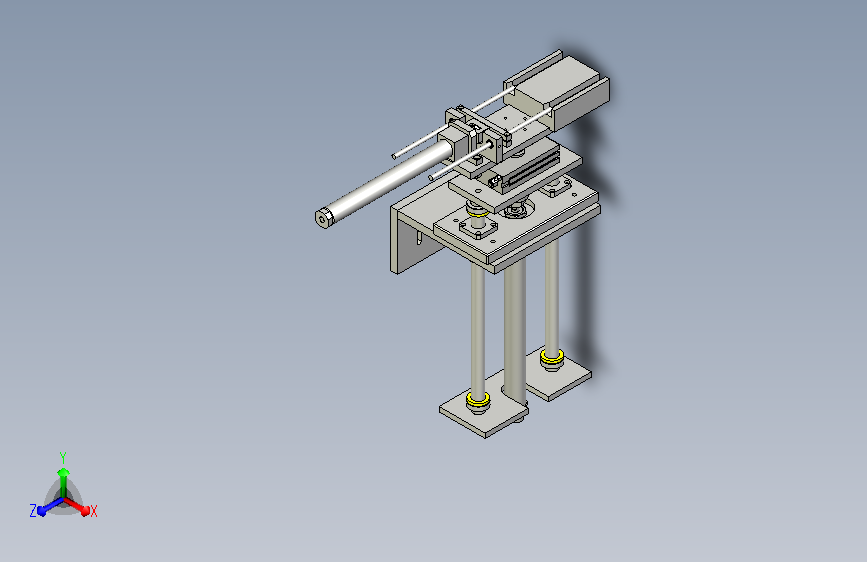 旋转取送料机构
