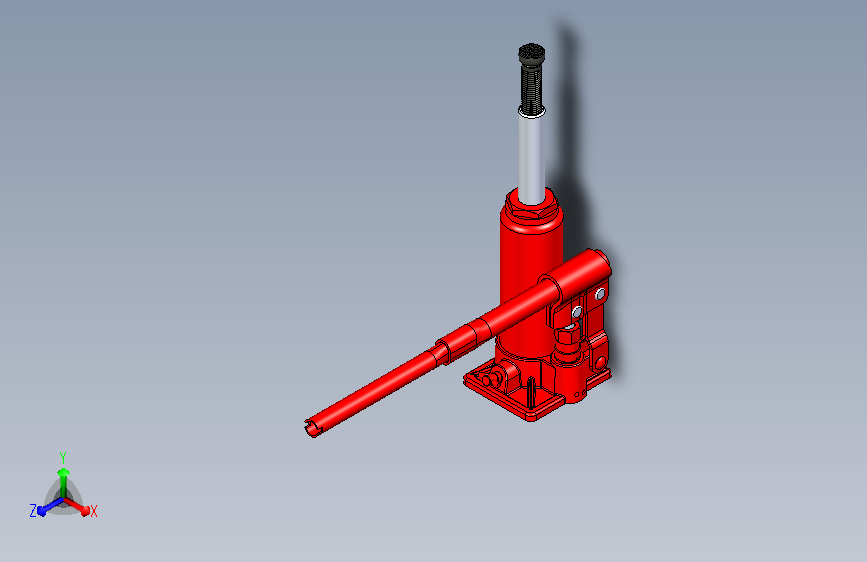 液压千斤顶（机构完整）