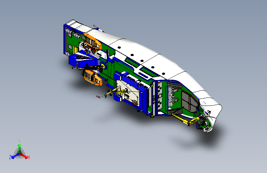 一款catia绘制巡洋舰模型带详细绘制过程