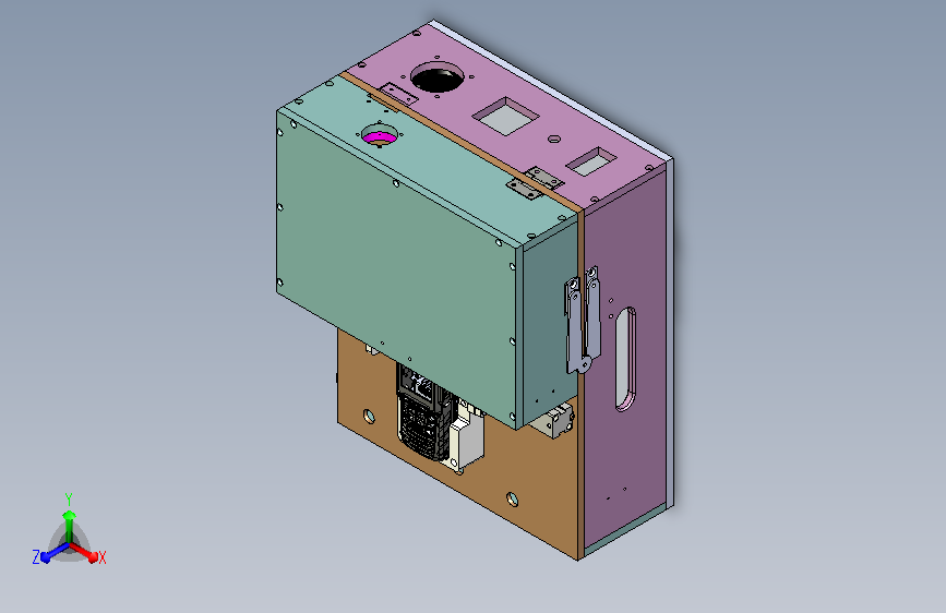 一款sw设计对讲机检测设备
