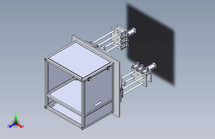 一款螺丝机模型