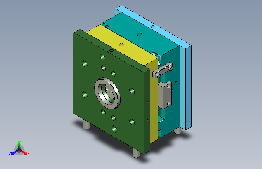 一模多腔注塑模