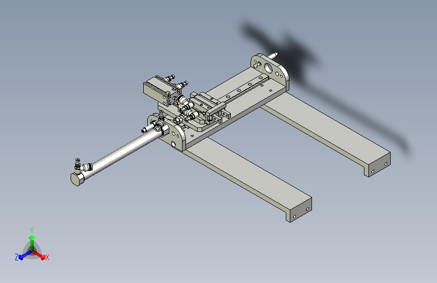 一种产品上下加持搬运机构