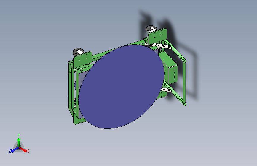移动式液压旋转升降平台