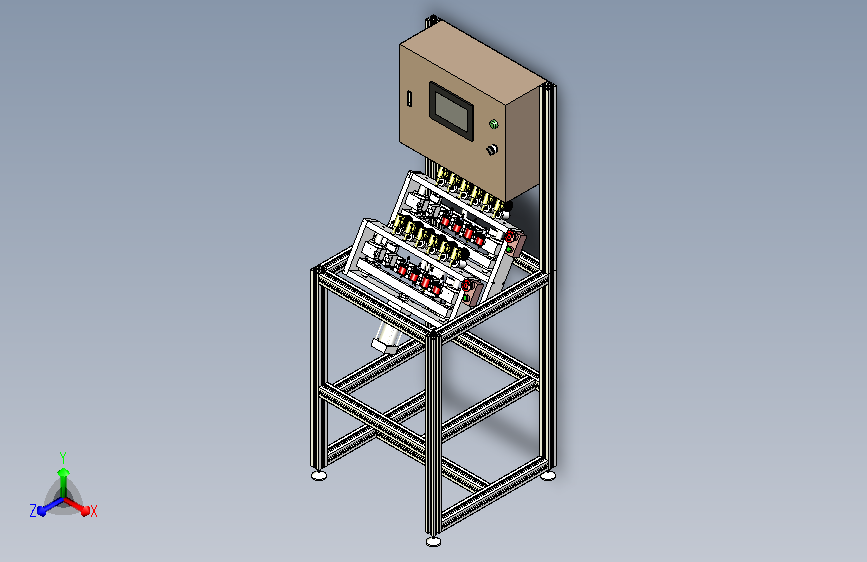 组合压力测试工装