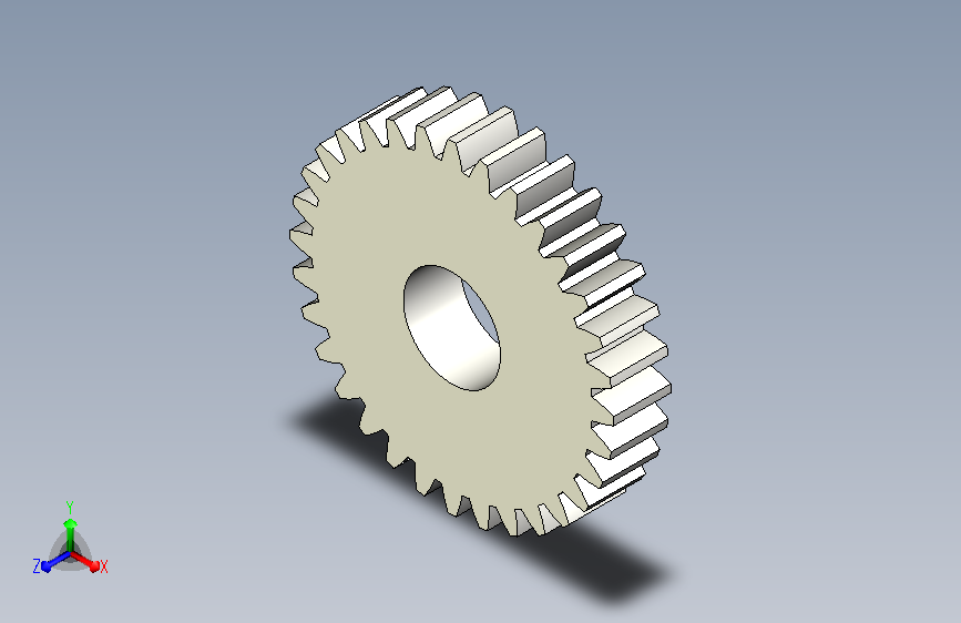 高效齿数的伞形齿轮