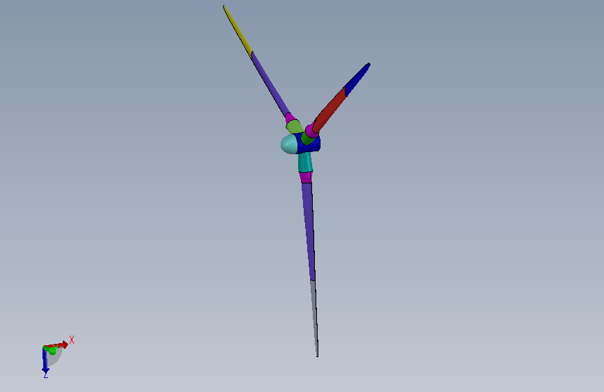 高效风力发电叶片