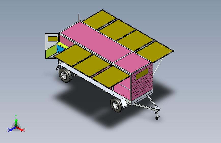 夜市摆摊拖车=946903=80