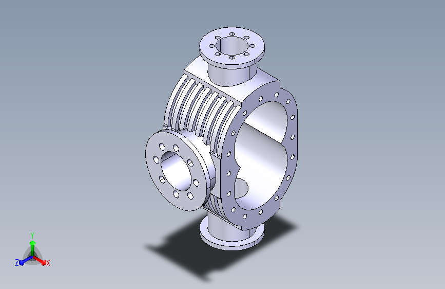 高效气体输送的罗茨风机