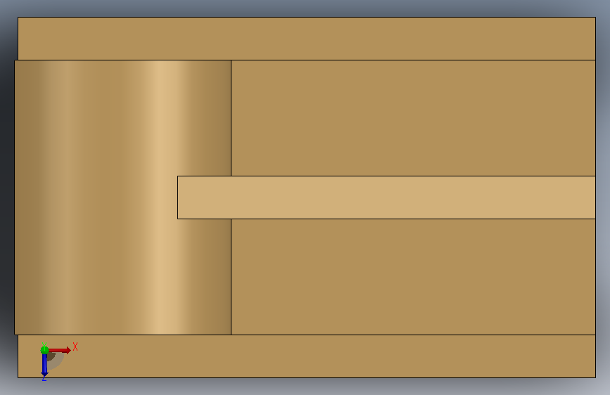 高效设计的SolidWorks软件 俯视图